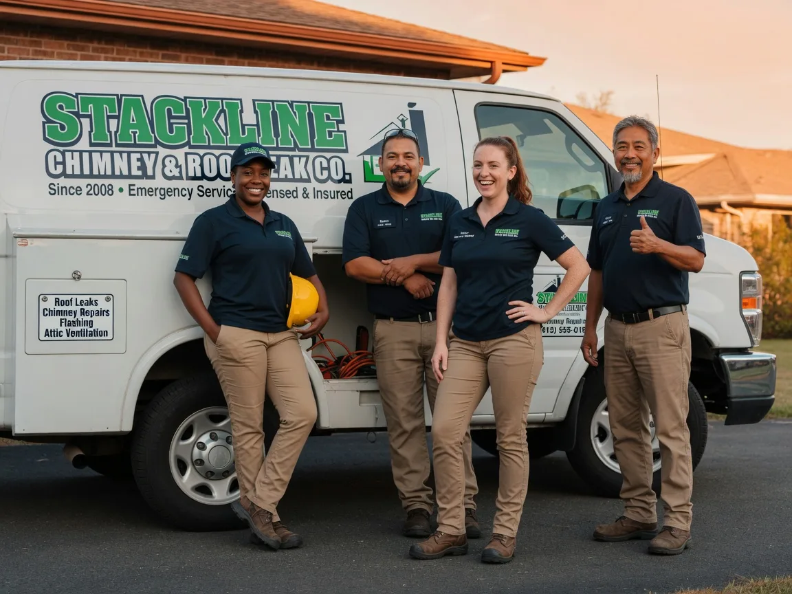 Chimney flashing repair company in Silsbee, TX